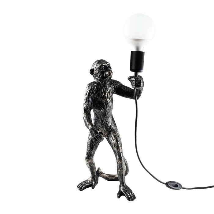 Opviq Singe Lámpara de mesa negra Opviq Singe Lámpara de mesa negra